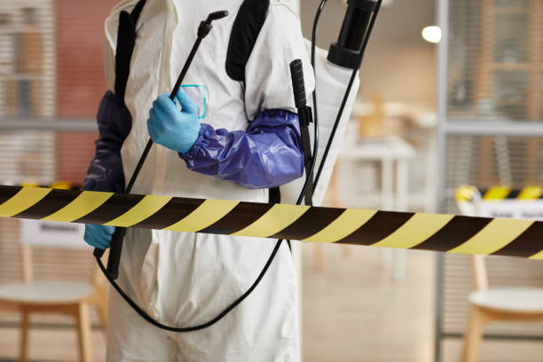 Professional Trauma Scene Cleanup technician working in Columbus, MN